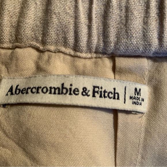 Abercrombie & Fitch Linen Cutout Waist Mini Skirt - Picture 7 of 8